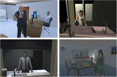 A Virtual Reality Simulation of Drug Users’ Everyday Life: The Effect of Supported Sensorimotor Contingencies on Empathy